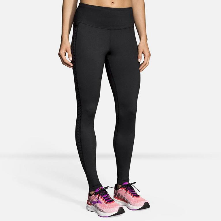 Brooks Greenlight Women's Running Leggings - Grey (53628-LEJA)